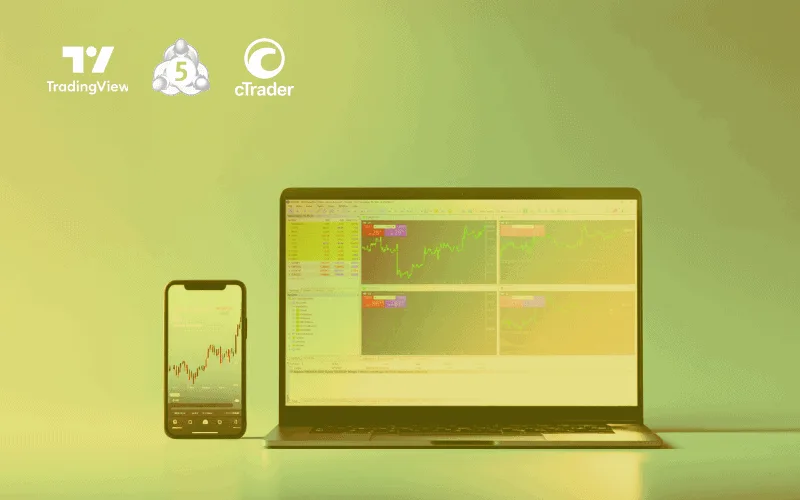 TabTrade platforms and trading tools illustration.