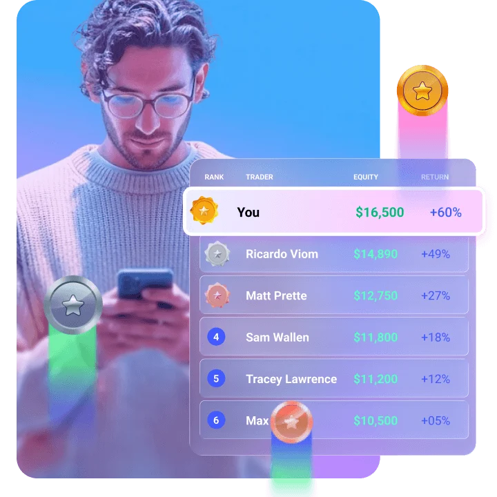 TabTrade Demo Contest leaderboard prize artwork.